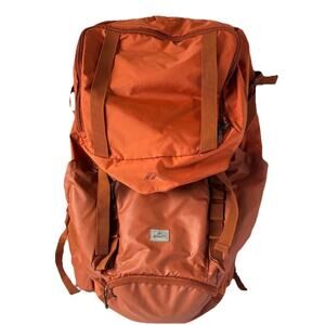 Quest Orange Expedition Internal Frame Pack 65L Backpack Size XS